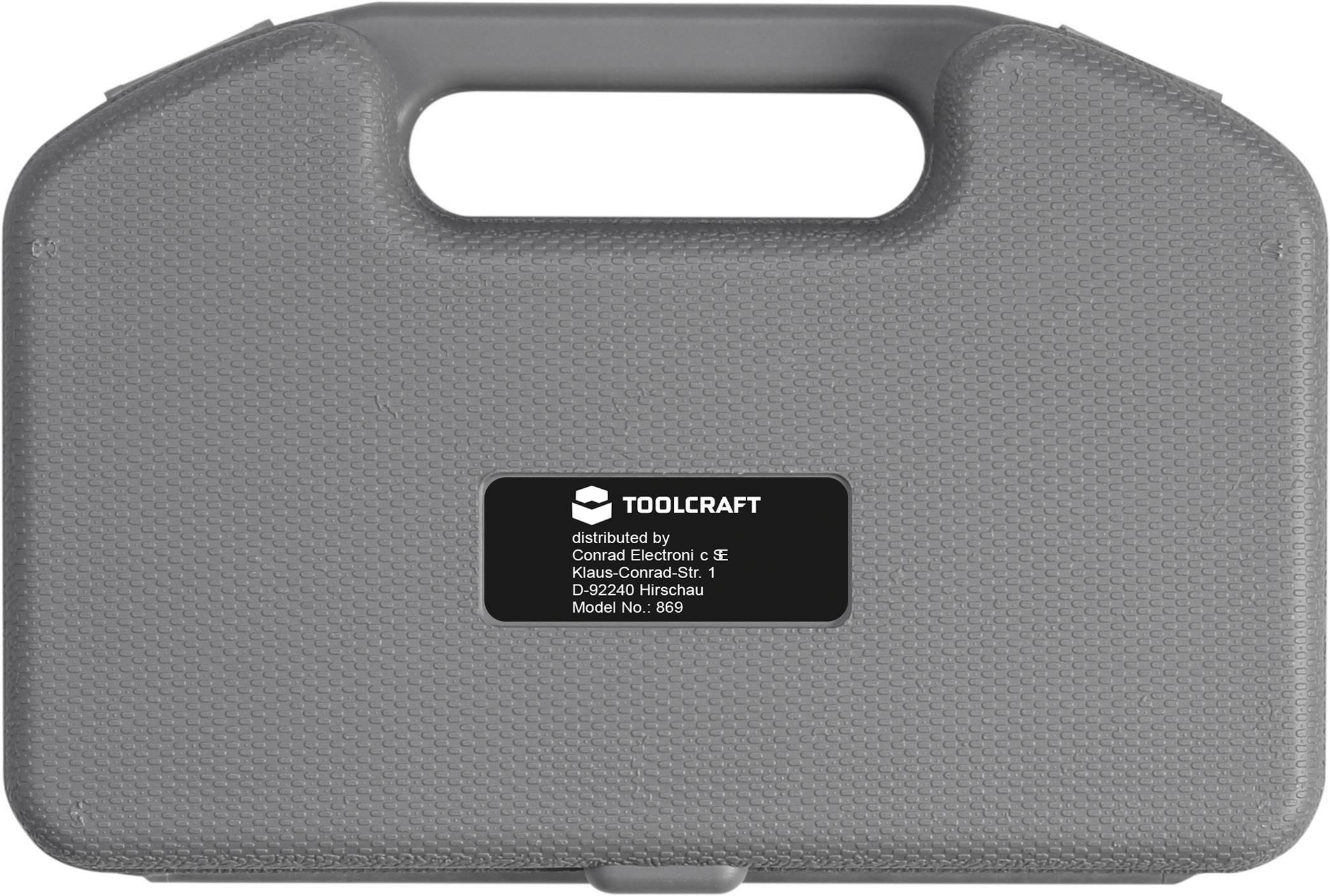 TOOLCRAFT TO-6803625 Lochsägen-Set 6teilig 22 mm, 29 mm, 35 mm, 44 mm, 51 mm, 68mm 1 Set