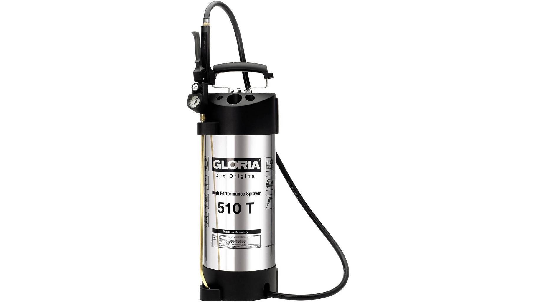 Gloria Haus und Garten Drucksprüher 10l 510 T 000510.0000