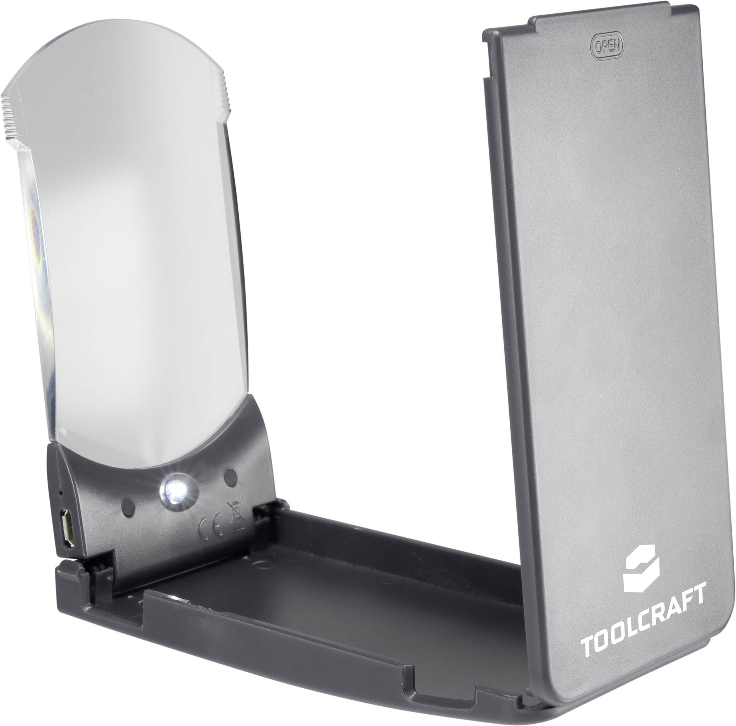 TOOLCRAFT 1511641 LED Lupenleuchte Vergrößerungsfaktor: 2 x