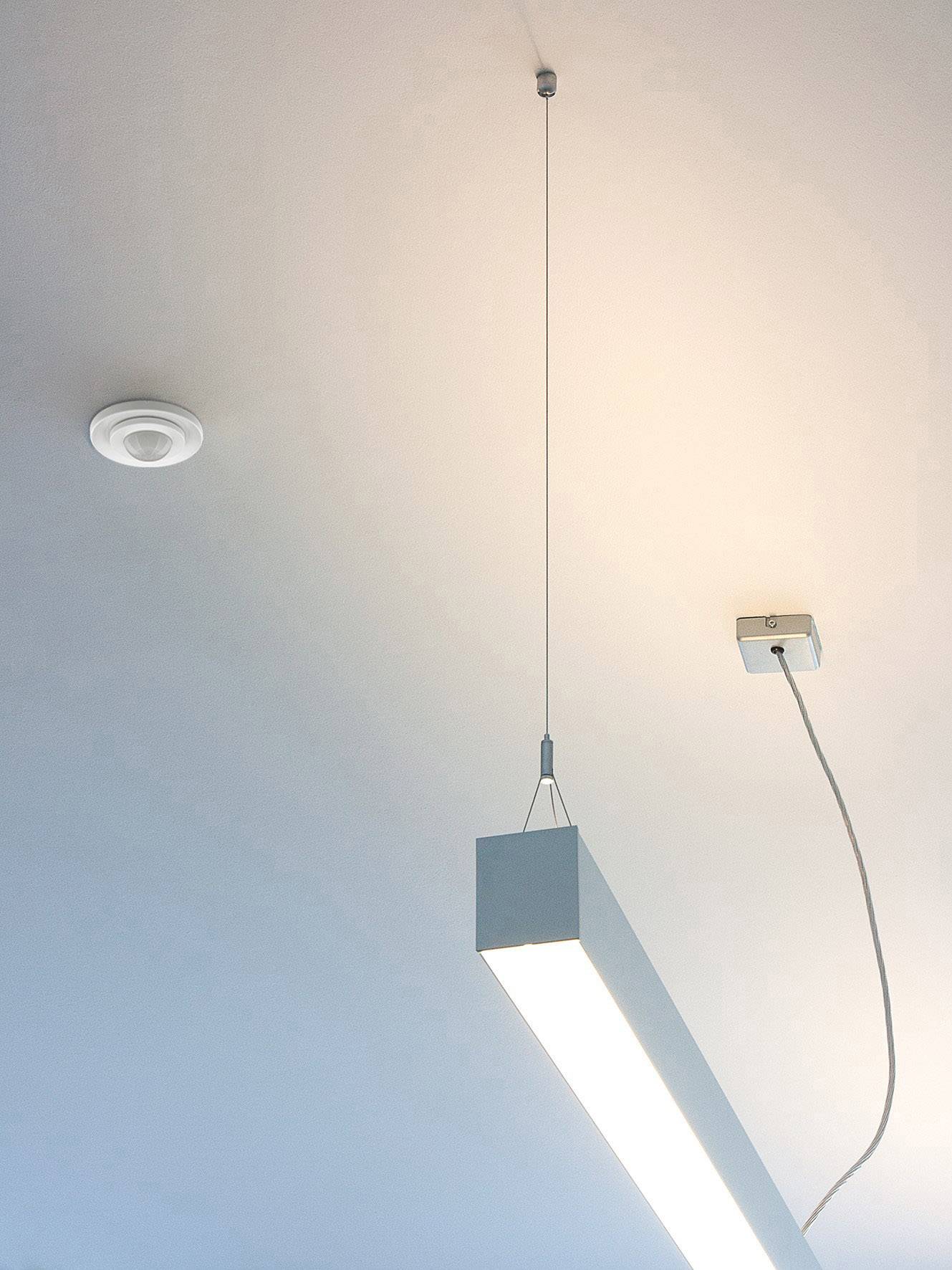 Goobay 71362 Aufputz PIR-Bewegungsmelder 360 ° Relais Weiß IP20