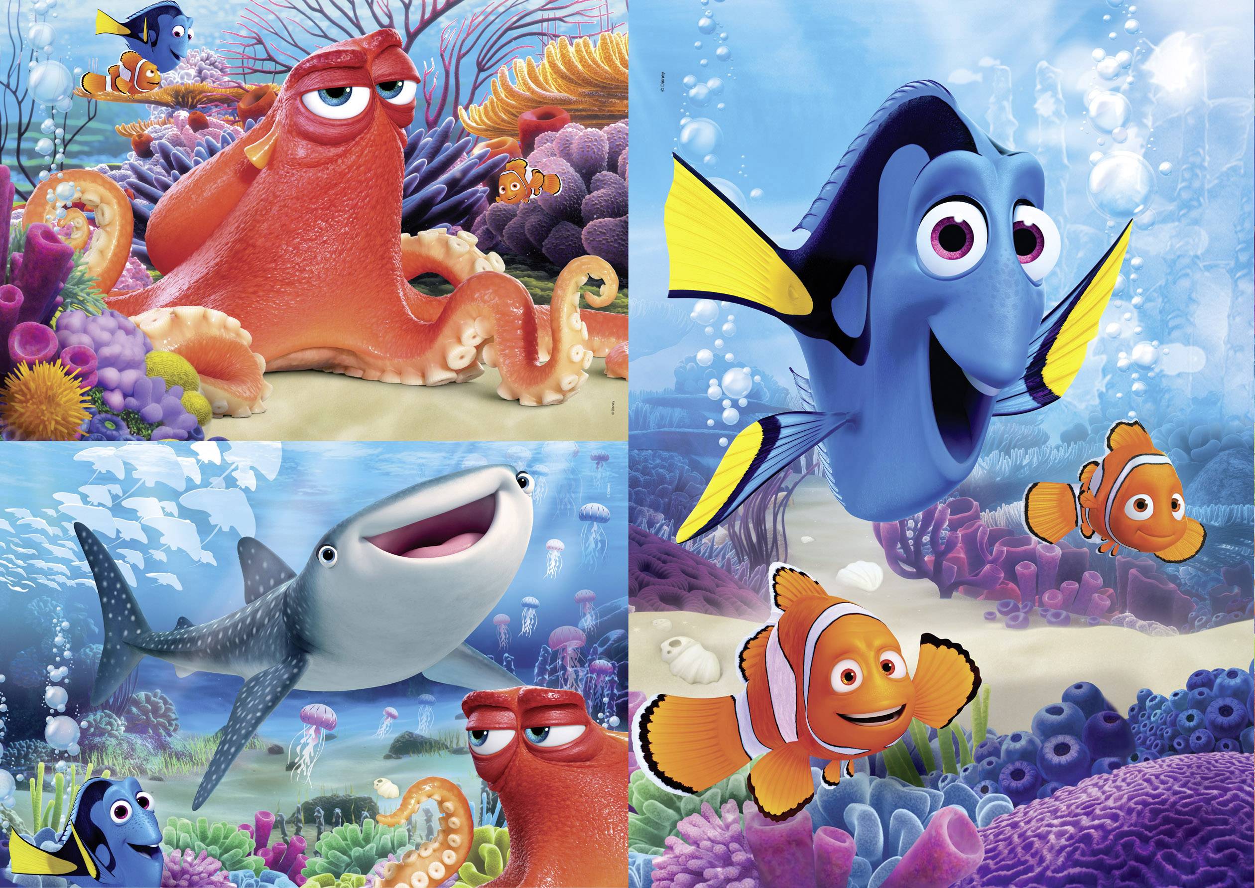 Clementoni Puzzle Disney Finding DORY 3 x 48 Teile