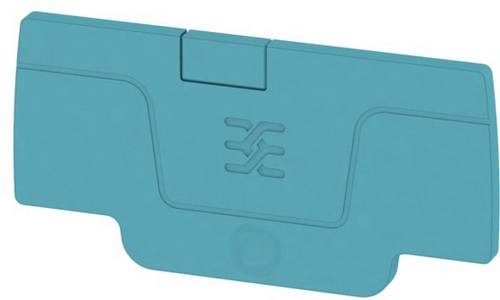 Weidmüller 1552610000 Abschlussplatte Blau 50 St.