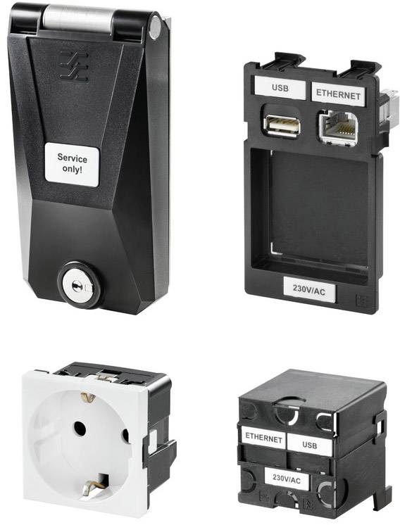 Weidmüller FrontCom® Industrial Ethernet Set ungeschirmt IE-FC-SET-IPDEK001-KY-P Inhalt: 1 St.