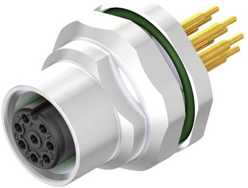 Weidmüller 2421660000 Sensor-/Aktor-Einbausteckverbinder M12 Buchse, Einbau vertikal Polzahl Sensor