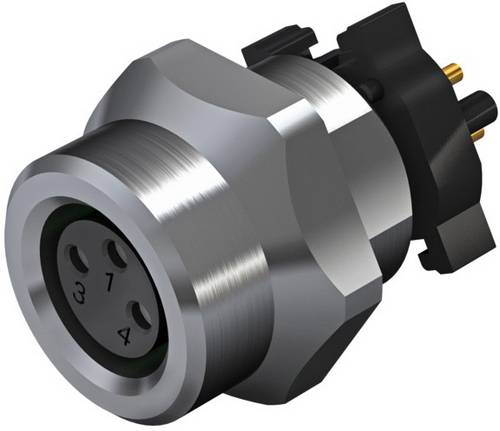 Weidmüller 2422800000 Sensor-/Aktor-Einbausteckverbinder M8 Buchse, Einbau vertikal Polzahl Sensore