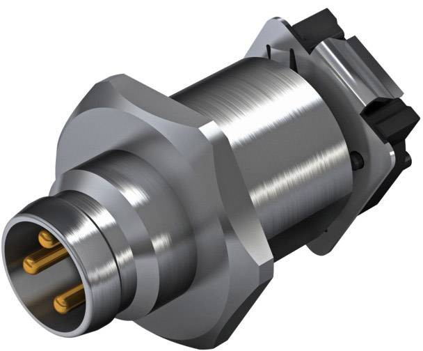 Weidmüller 2422920000 Sensor-/Aktor-Einbausteckverbinder M8 Stecker, Einbau vertikal Polzahl Sensoren: 3 25St.