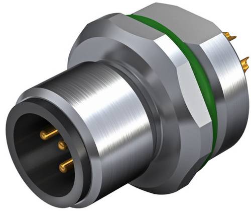 Weidmüller 2424160000 Sensor-/Aktor-Einbausteckverbinder M12 Stecker, Einbau vertikal Polzahl Senso