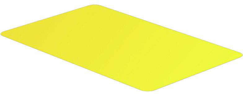 Weidmüller 2005280000 CC 85/54MM GE Gerätemarkierung Montage-Art: aufkleben Beschriftungsfläche: 54 x 85mm Gelb Anzahl Markierer