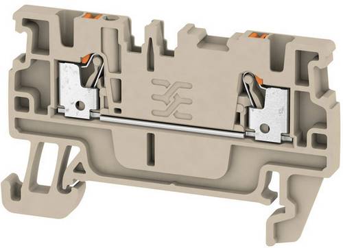 Weidmüller 1552790000 Durchgangsklemme 3.5 mm Zugfeder Grau 100 St.
