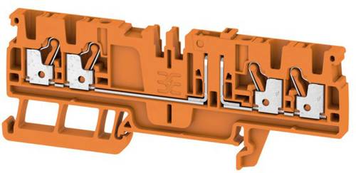 Weidmüller 1989880000 Durchgangsklemme 5.1 mm Zugfeder Orange 50 St.