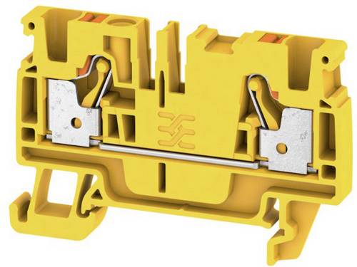 Weidmüller 2051250000 Durchgangsklemme 6.1 mm Zugfeder Gelb 100 St.