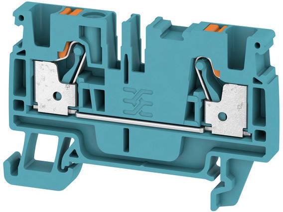 Weidmüller 2051210000 Durchgangsklemme 6.1mm Zugfeder Blau 100St.