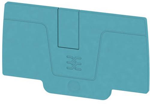 Abschlussplatte AEP 2C 6 BL 1991950000 Blau 50 St