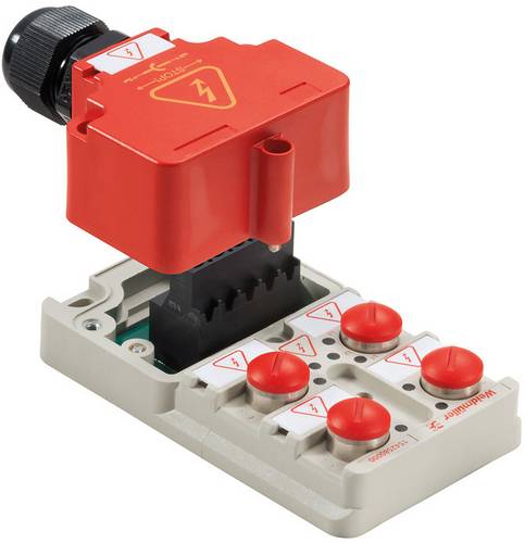 Weidmüller SAI-4-M-MVV-M12 S-COD 1542580000 Sensor/Aktorbox passiv M12-Verteiler mit Metallgewinde,
