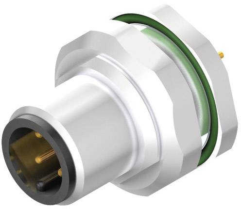 Weidmüller 2421740000 Sensor-/Aktor-Einbausteckverbinder M12 Stecker, Einbau vertikal Polzahl Sensoren: 4 10St.