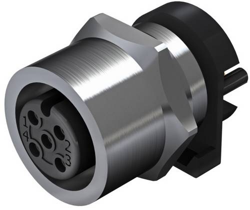 Weidmüller 2422520000 Sensor-/Aktor-Einbausteckverbinder M12 Buchse, Einbau vertikal Polzahl Sensor