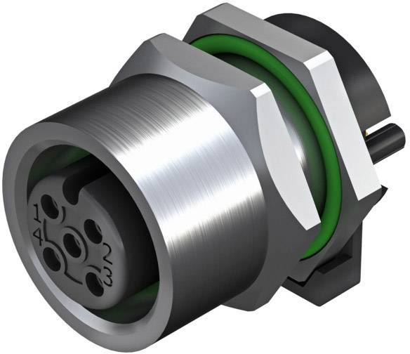 Weidmüller 2422730000 Sensor-/Aktor-Einbausteckverbinder M12 Buchse, Einbau vertikal Polzahl Sensoren: 4 10St.