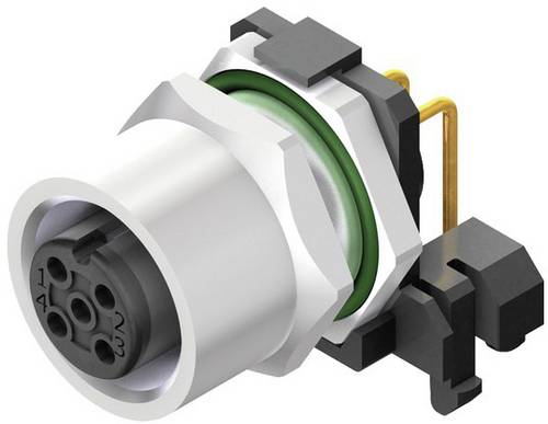 Weidmüller 2423420000 Sensor-/Aktor-Einbausteckverbinder M12 Buchse, Einbau horizontal Polzahl Sens