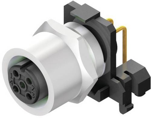 Weidmüller 2423630000 Sensor-/Aktor-Einbausteckverbinder M12 Buchse, Einbau horizontal Polzahl Sens