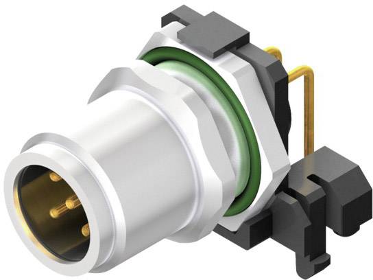 Weidmüller 2423660000 Sensor-/Aktor-Einbausteckverbinder M12 Stecker, Einbau horizontal Polzahl Sensoren: 4 10St.