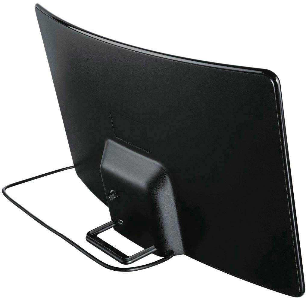 Thomson ANT1706-UHD/4K Aktive DVB-T/T2 Flachantenne Innenbereich Verstärkung: 43 dB Schwarz