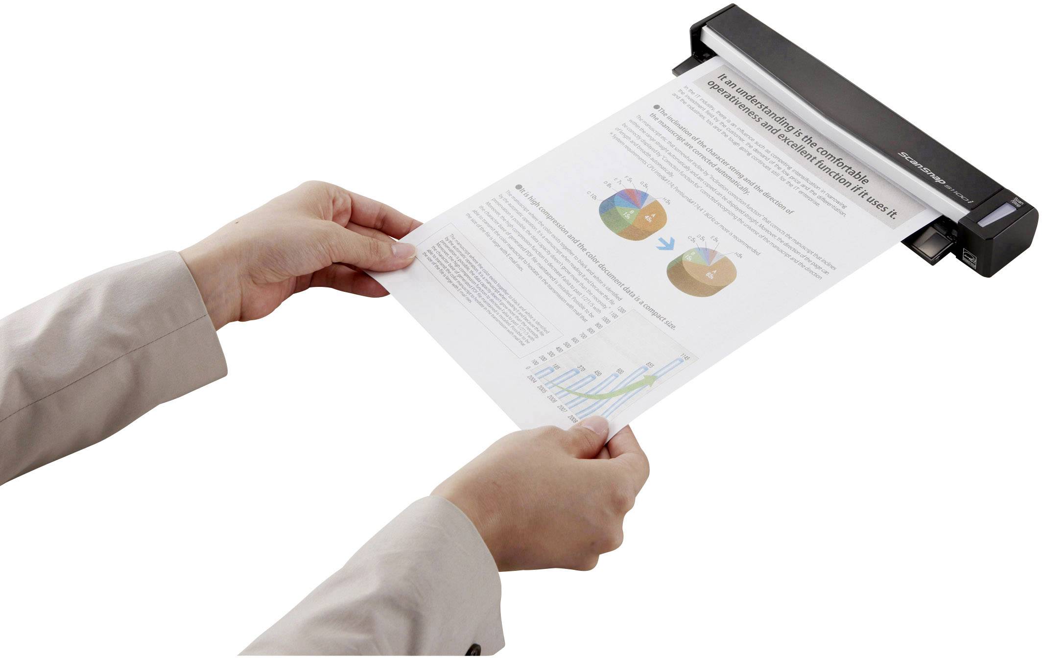 Fujitsu ScanSnap S1100i Dokumentenscanner A4 600 x 600 dpi USB