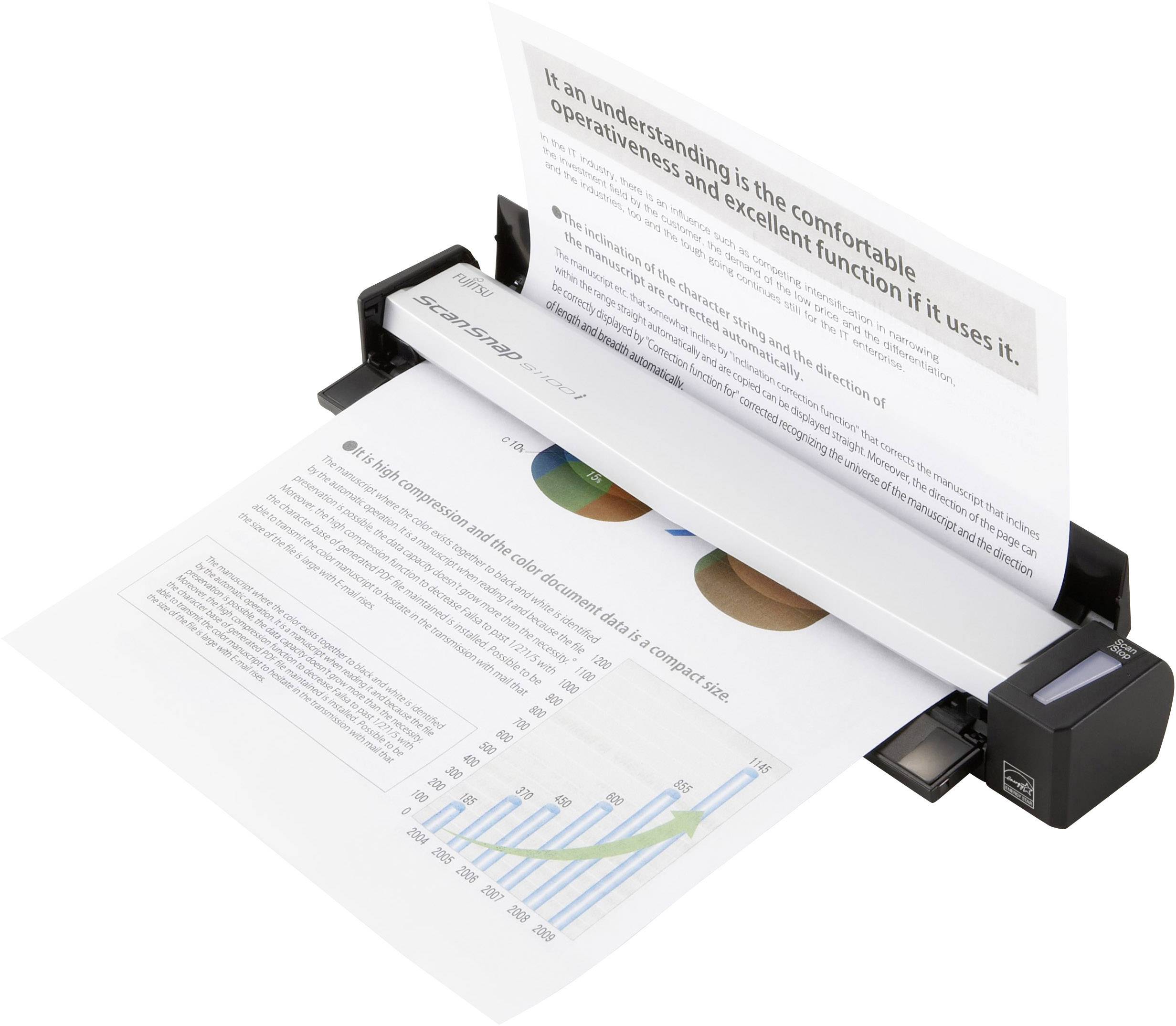 Fujitsu ScanSnap S1100i Dokumentenscanner A4 600 x 600 dpi USB