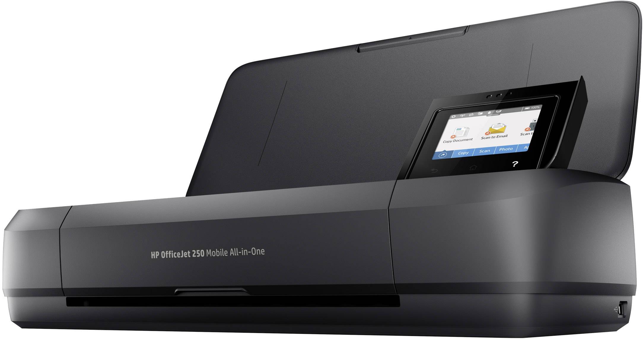 HP OfficeJet 250 All-in-One Multifunktionsdrucker Tintenstrahl Farbe A4 Drucker, Scanner, Kopierer Akku-Betrieb, WLAN, ADF