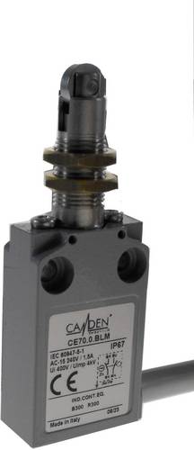 Axxatronic CE70.0.BLM-CON Endschalter 400V Rollenstößel tastend IP67 1St.
