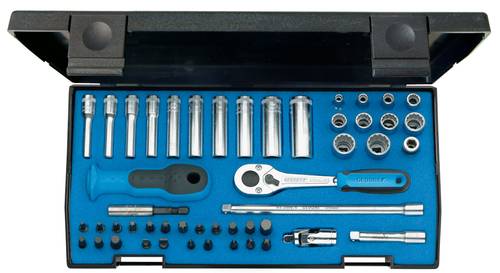 Gedore Steckschlüsselsatz metrisch 1/4  (6.3 mm) 49teilig 1815687