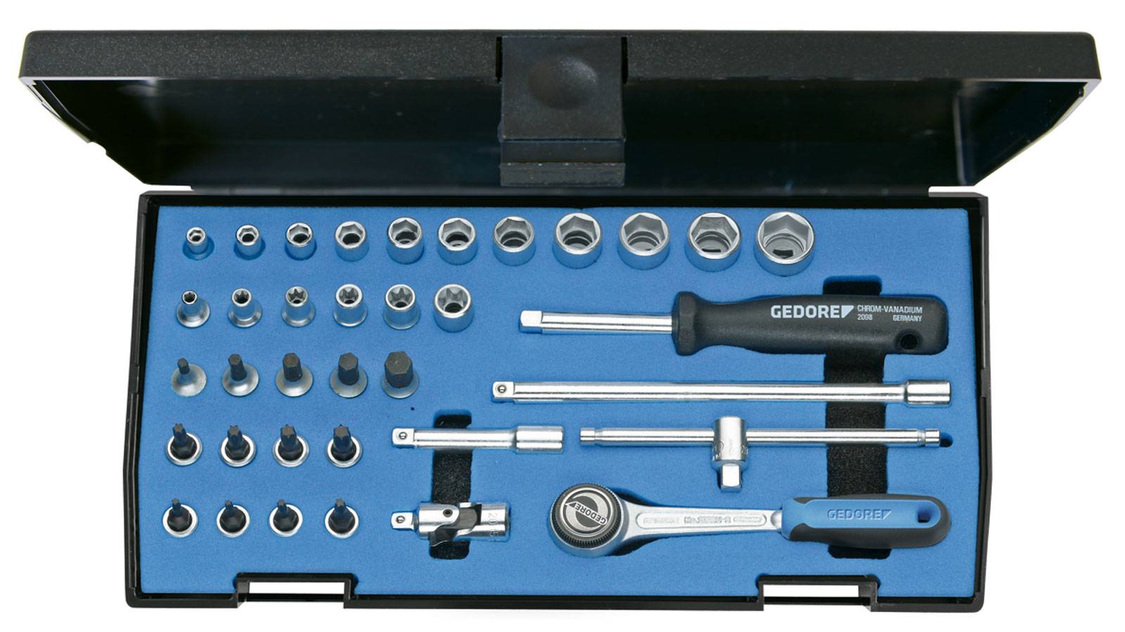 Gedore Steckschlüsselsatz 36teilig 6196710