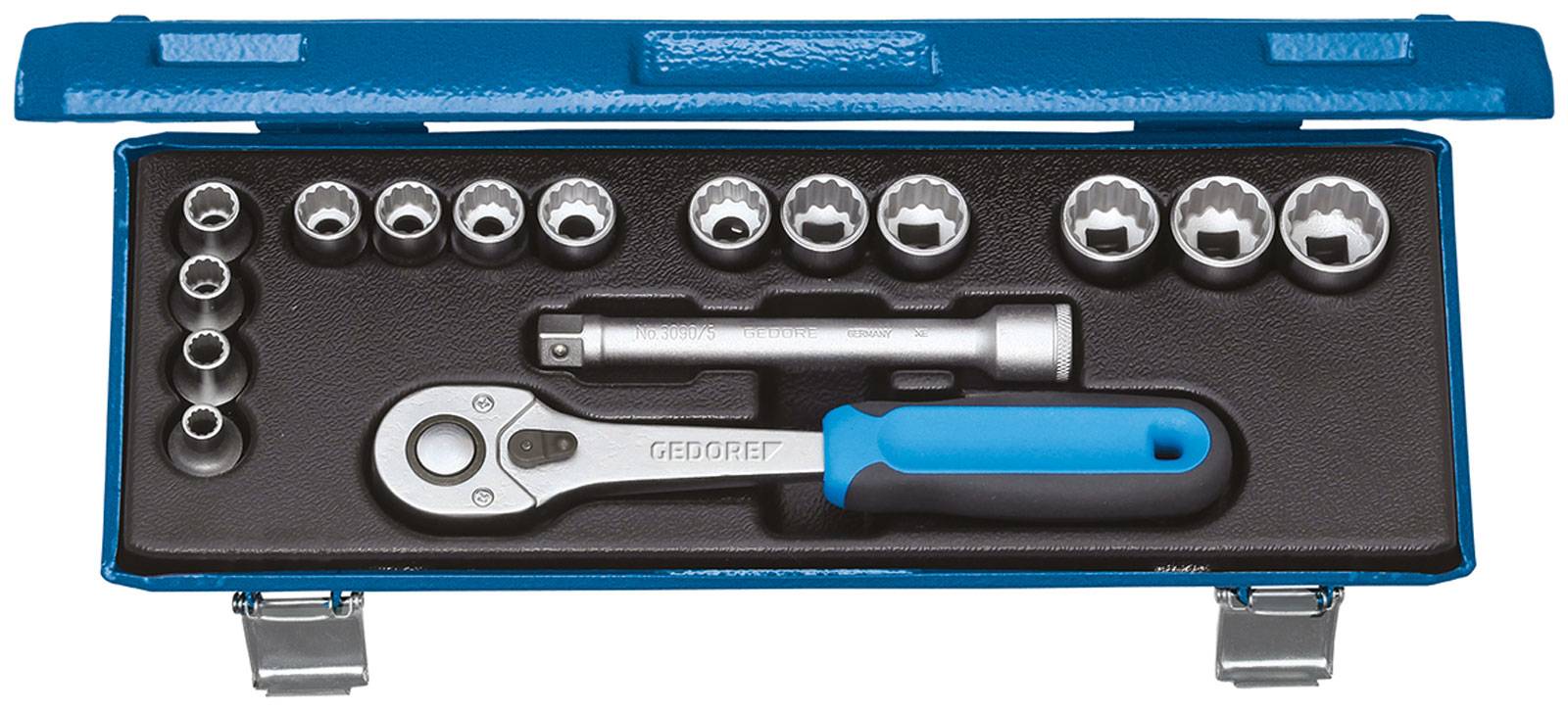 Gedore  Steckschlüsselsatz metrisch 3/8" (10 mm) 16teilig 2682893