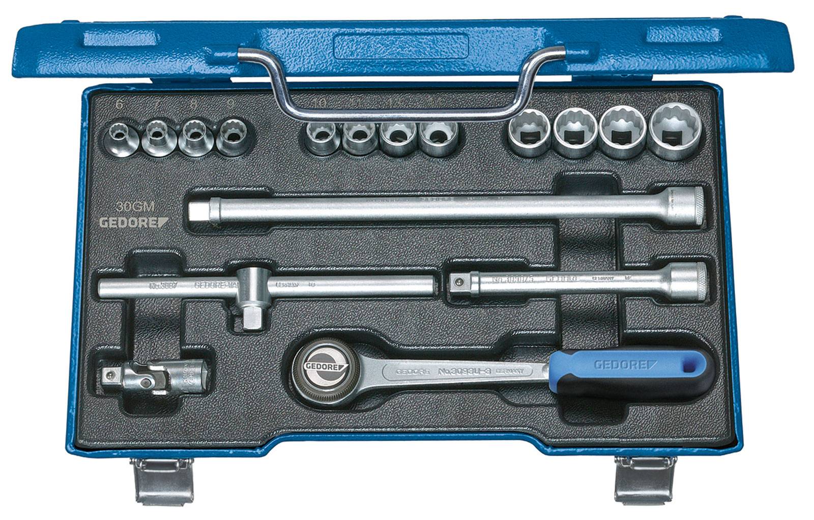 GEDORE D 30 GMU-3 Steckschlüssel-Satz 3/8"