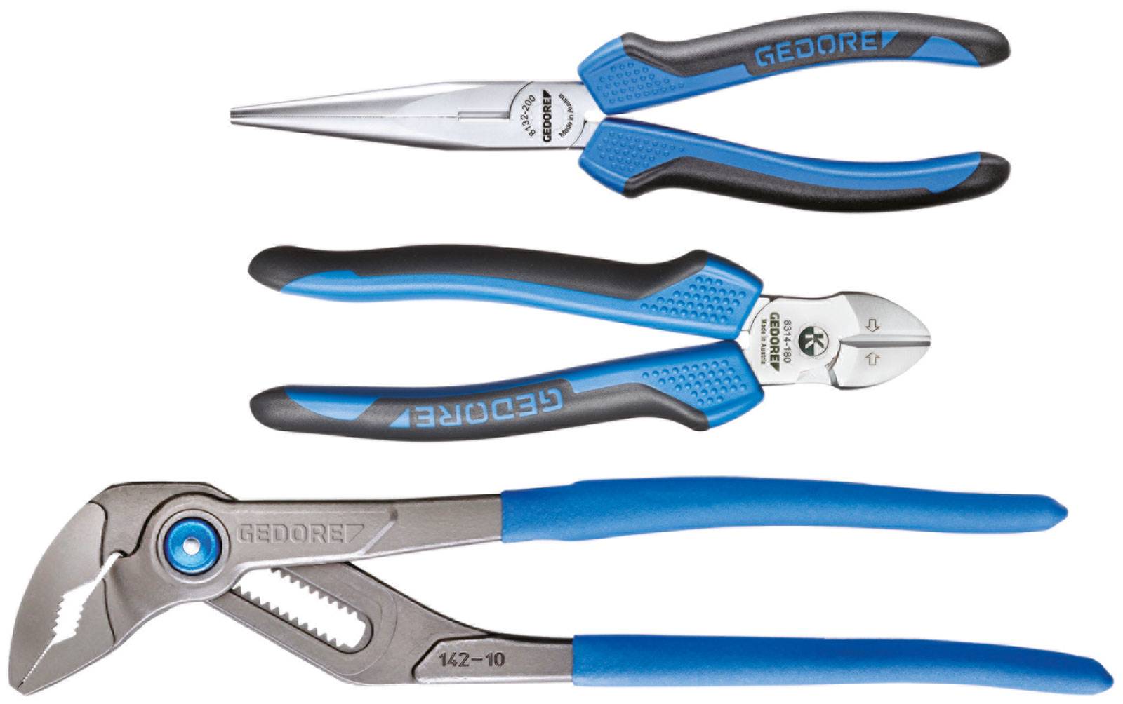 Gedore 2951789 Zangen-Set 3teilig