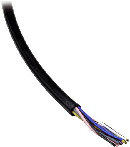 BKL Electronic 1506009/5 Datenleitung Li12Y11Y 4 x 0.25 mm² Schwarz 5 m