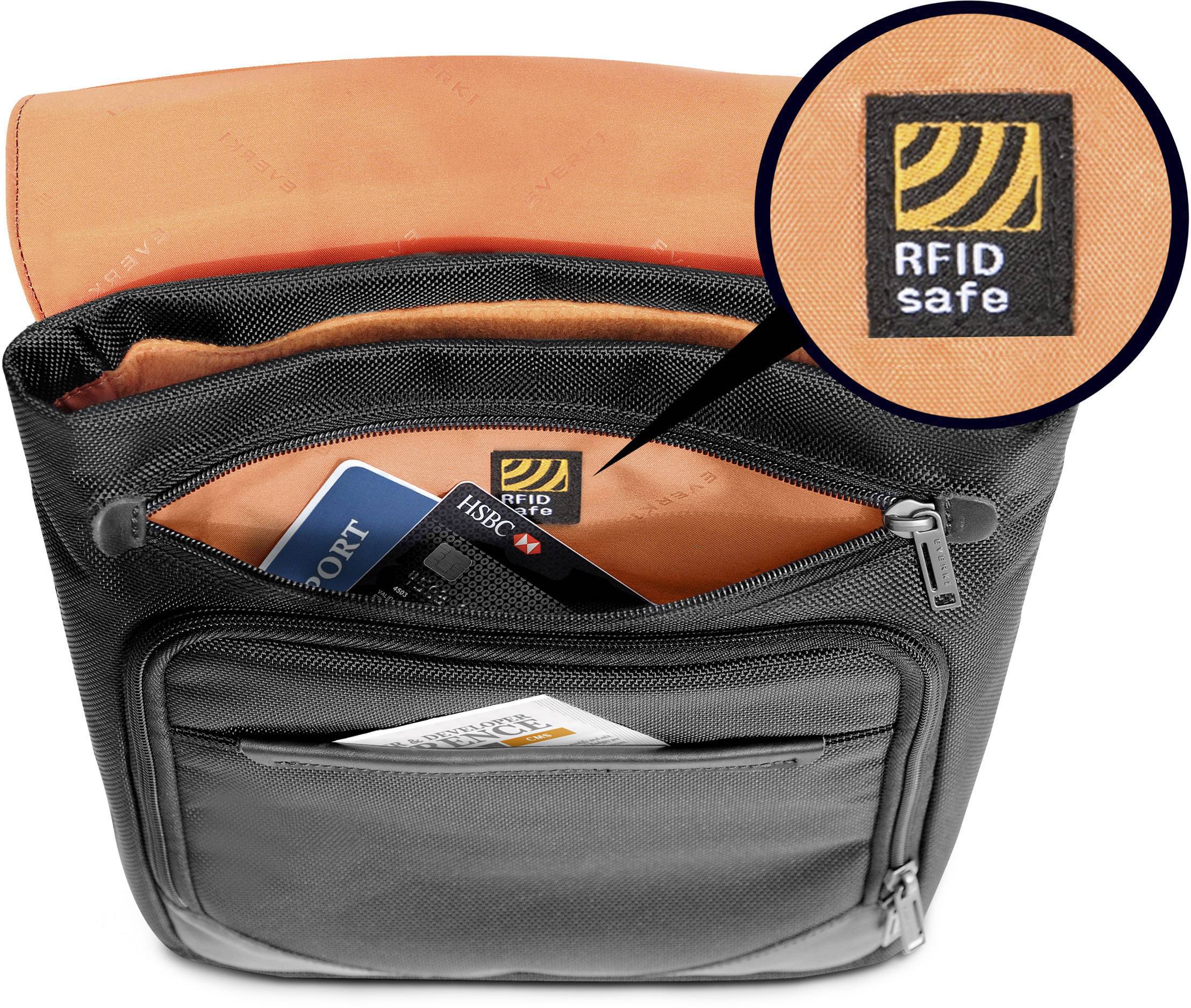 Everki Venue XL Tablet Tasche 22,9 cm (9") - 32,8 cm (12,9") Messenger Schwarz