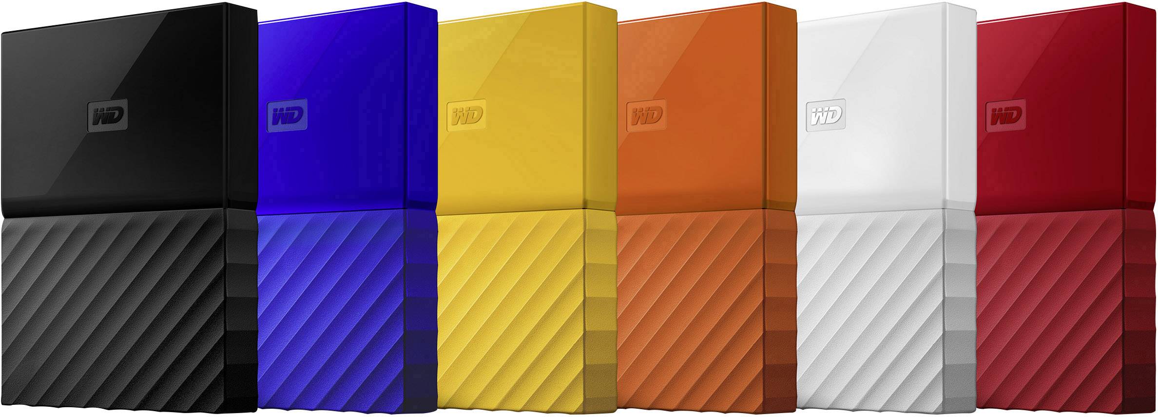 WD My Passport WDBYFT0030BYL - Festplatte - verschlüsselt - 3 TB - extern (tragbar) - USB 3.0