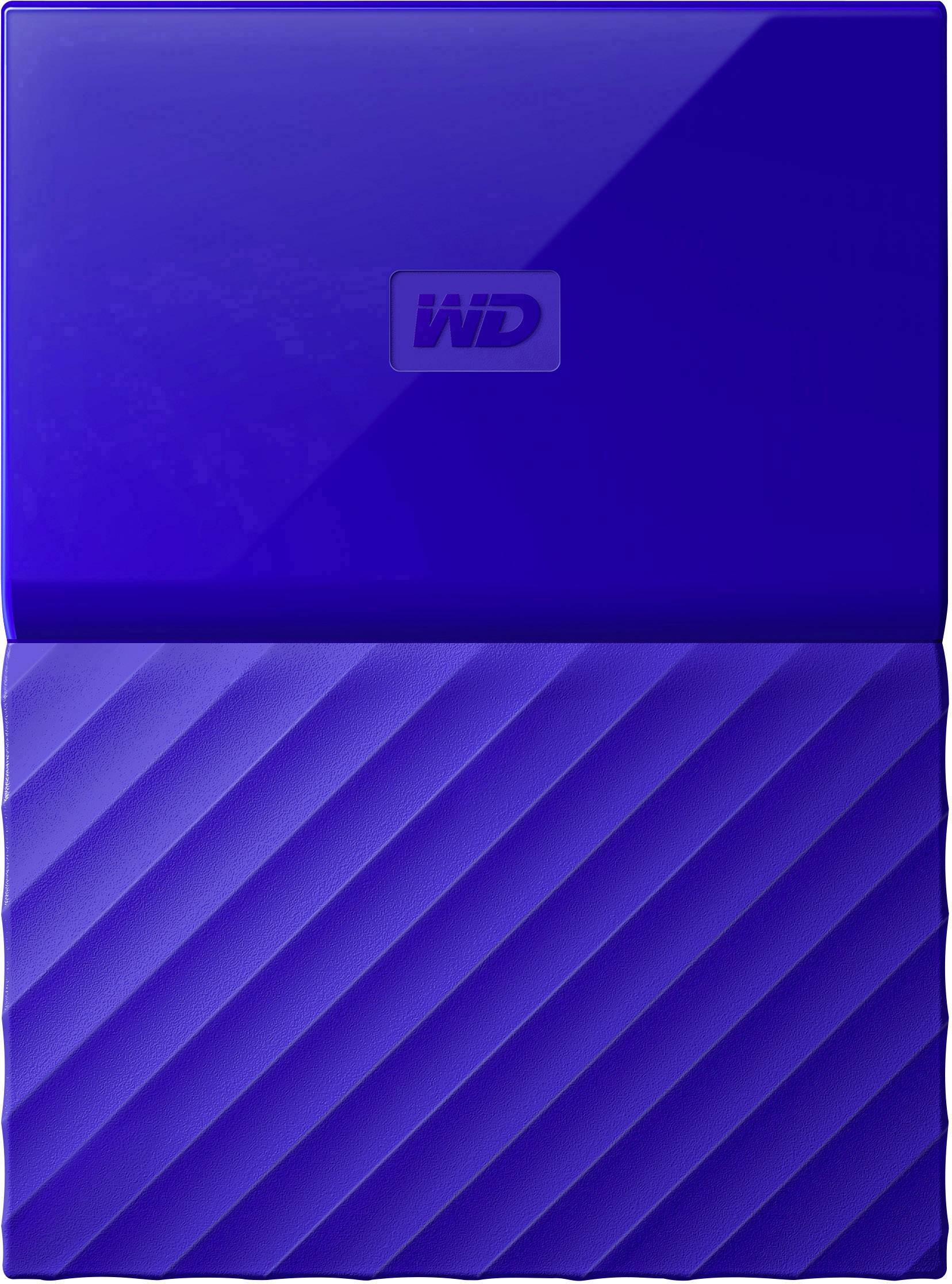 WD My Passport WDBYNN0010BBL - Festplatte - verschlüsselt - 1 TB - extern (tragbar) - USB 3.0
