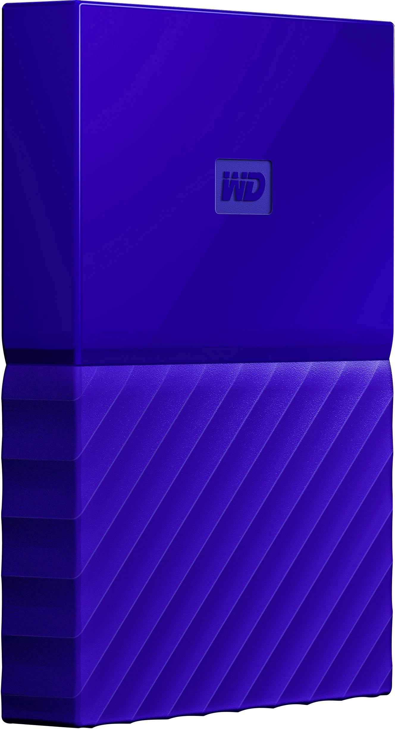 WD My Passport WDBYNN0010BBL - Festplatte - verschlüsselt - 1 TB - extern (tragbar) - USB 3.0