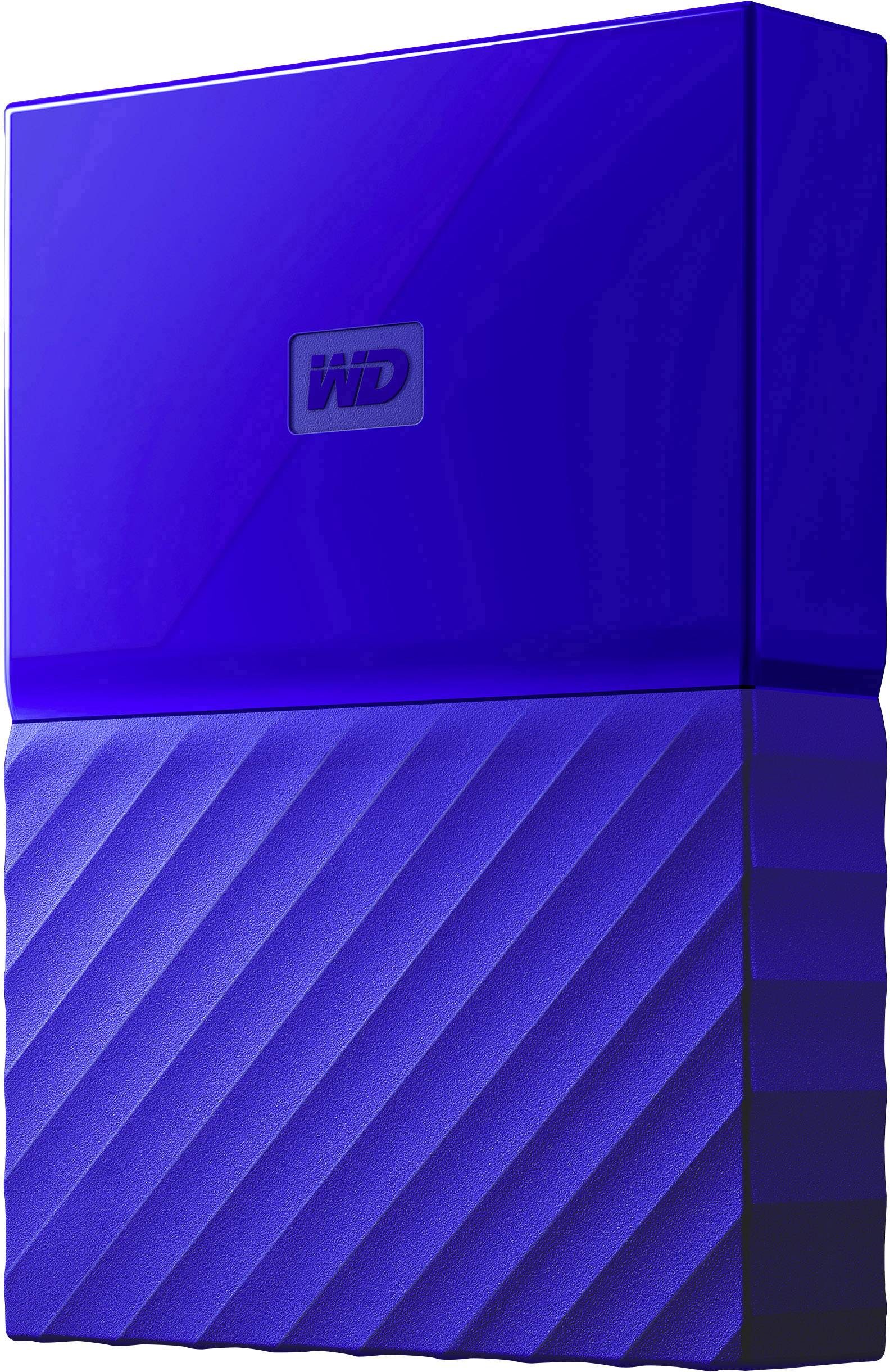 WD My Passport WDBYFT0040BBL - Festplatte - verschlüsselt - 4 TB - extern (tragbar) - USB 3.0