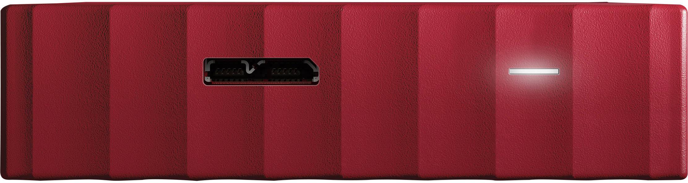 WD My Passport Externe Festplatte 6.35cm (2.5 Zoll) 2TB Rot USB 3.0