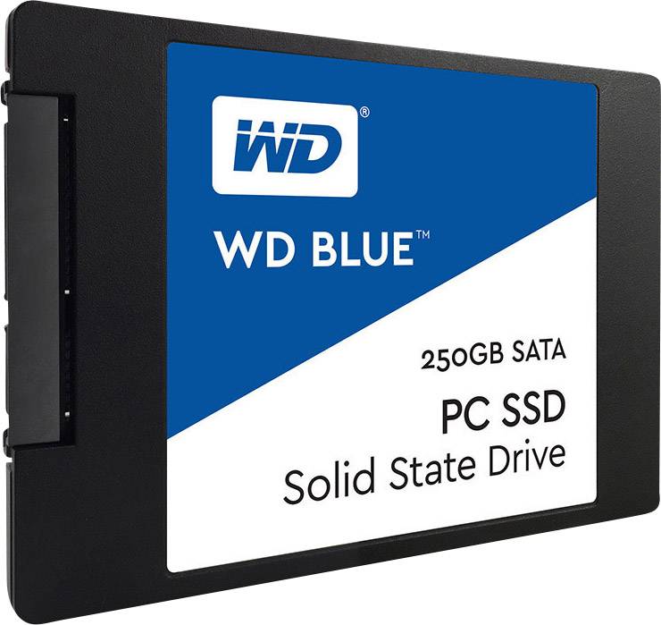 WD 250 GB Interne SATA SSD 6.35 cm (2.5 Zoll) SATA 6 Gb/s Retail WDS250G1B0A