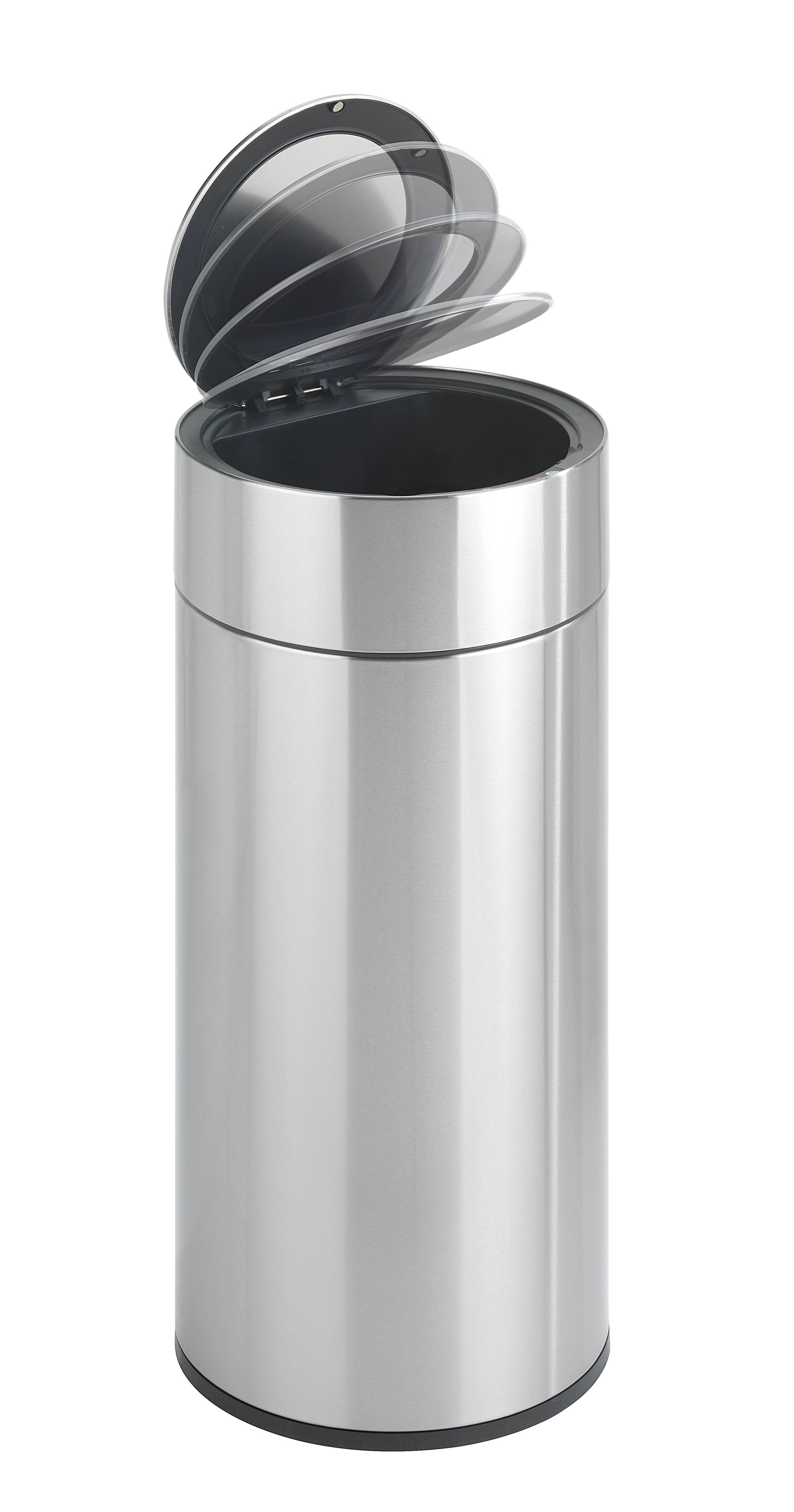 Wenko Abfalleimer Sensor, Sensortechnik, 30 l, Edelstahl matt