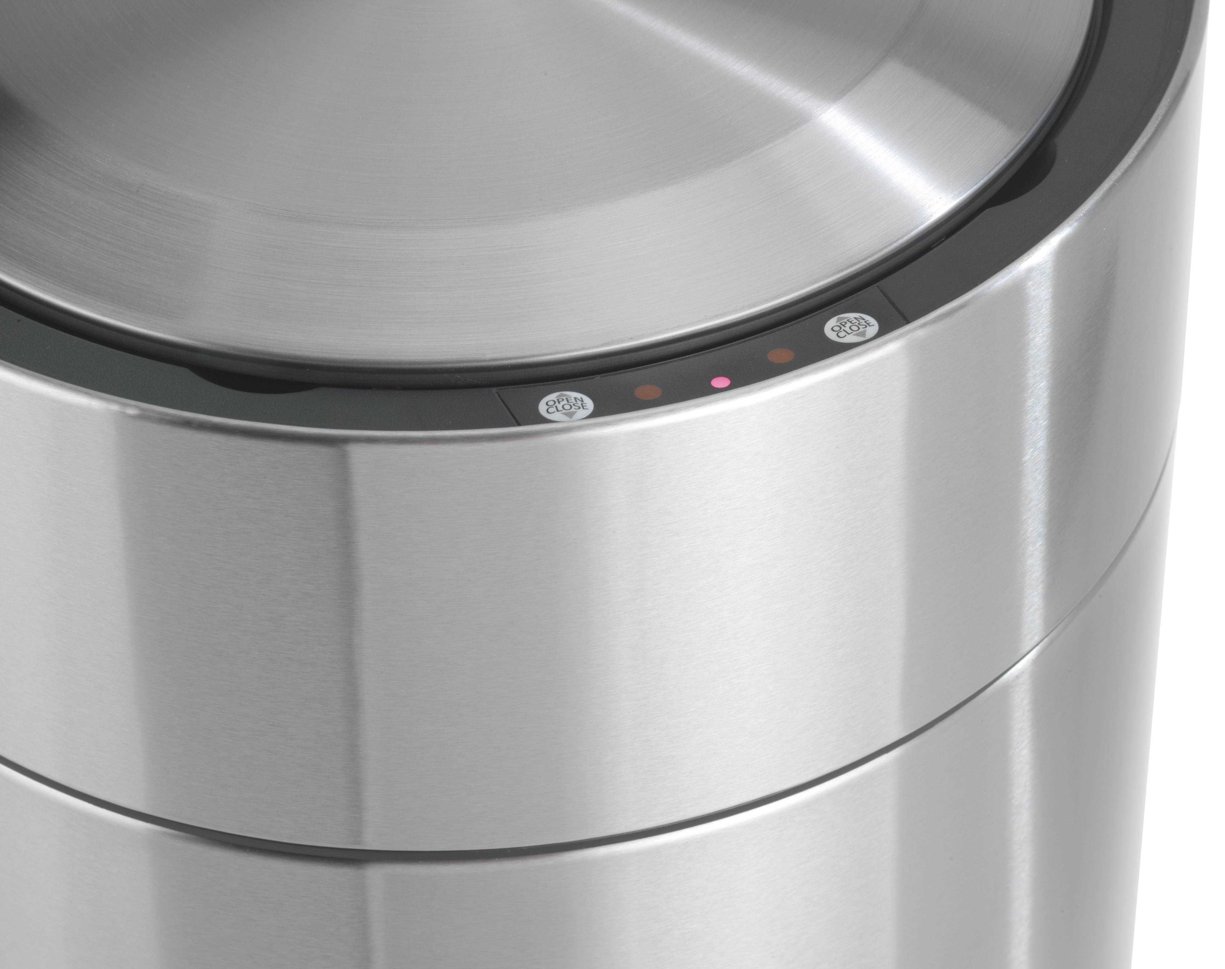 Wenko Abfalleimer Sensor, Sensortechnik, 30 l, Edelstahl matt