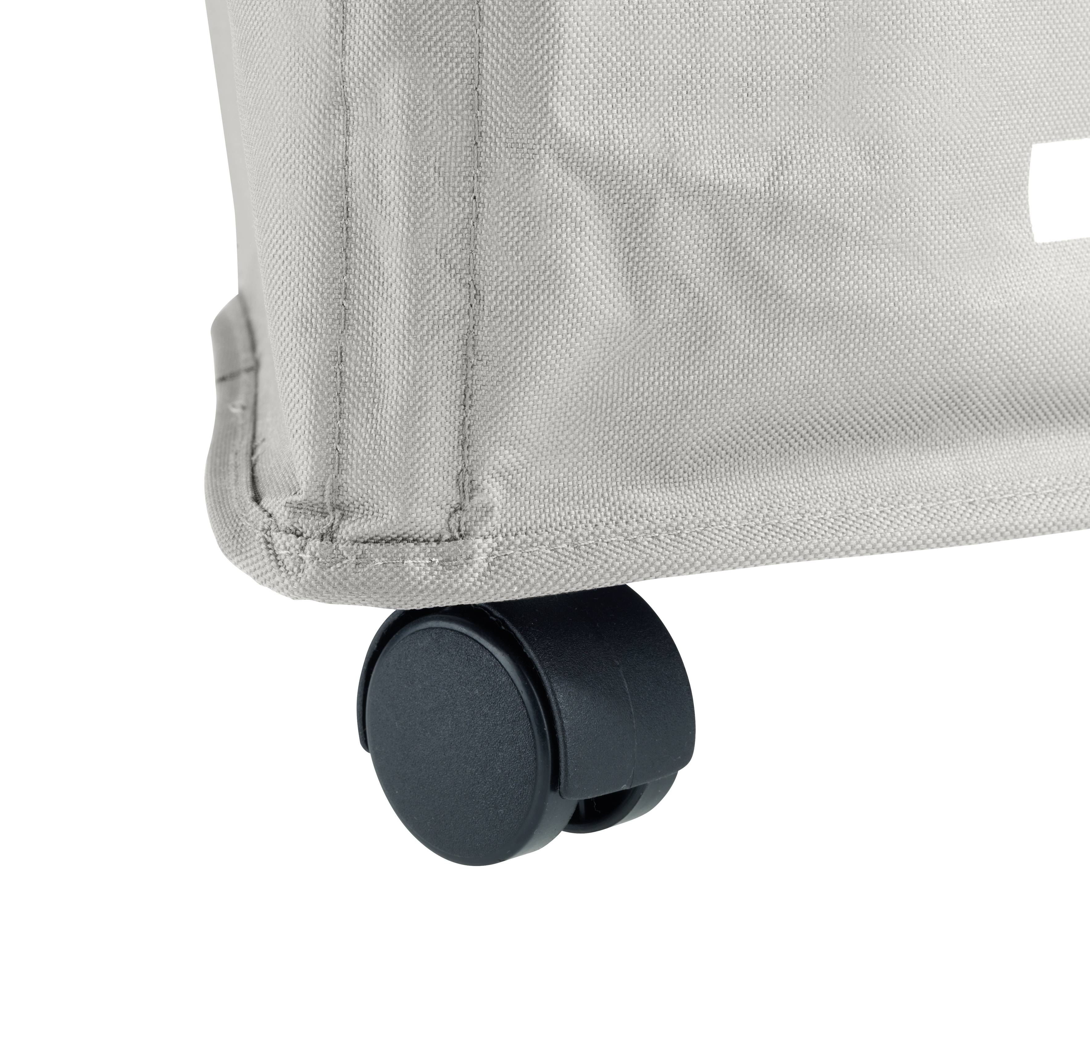 WENKO Wäschesammler Tresco Beige, Wäschekorb, 50 l