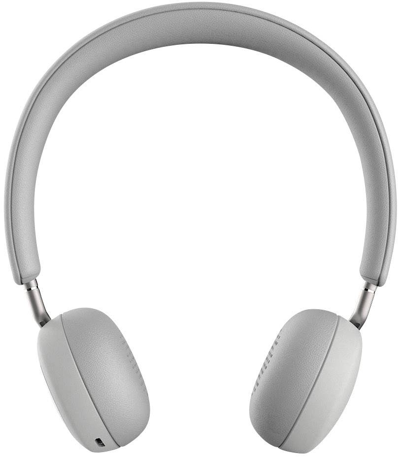 Libratone Q Adapt On-Ear Cloudy White Bluetooth® On Ear Kopfhörer On Ear Noise Cancelling, Touch-Steuerung, Lautstärkeregelung