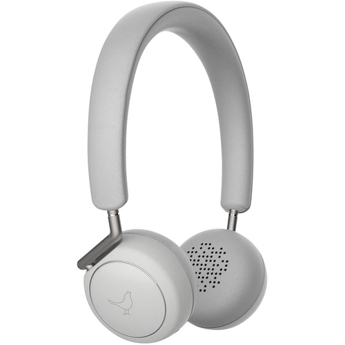 Libratone Q Adapt On-Ear Cloudy White Bluetooth® On Ear Kopfhörer On Ear Noise Cancelling, Touch-Steuerung, Lautstärkeregelung