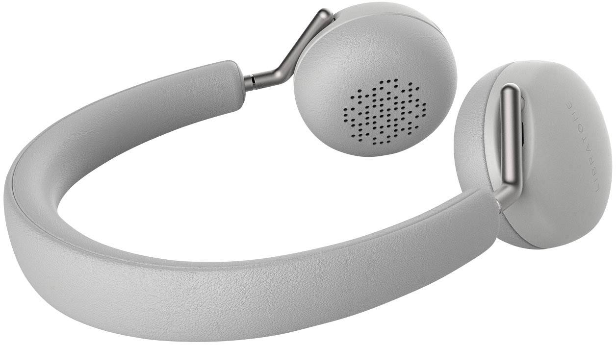 Libratone Q Adapt On-Ear Cloudy White On Ear Kopfhörer Bluetooth®, kabelgebunden Weiß Noise Cancelling Touch-Steuerung, Lautstärkeregelung