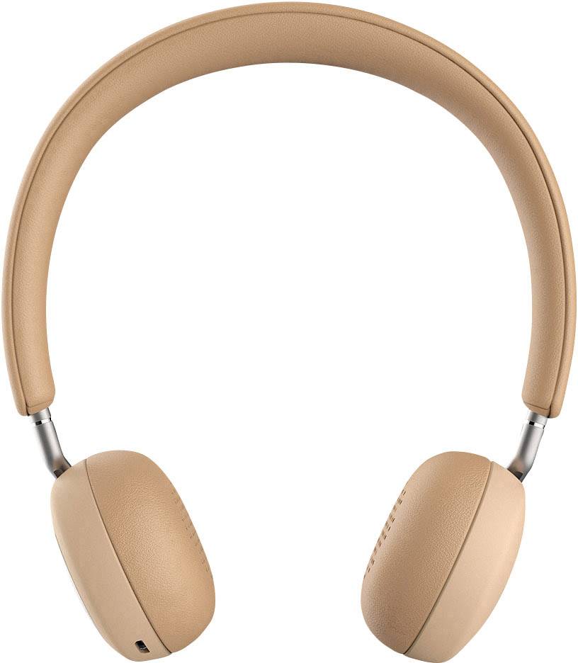 Libratone Q Adapt Elegant Nude On Ear Kopfhörer Bluetooth®, kabelgebunden Natur-Beige Noise Cancelling Touch-Steuerung, Headset