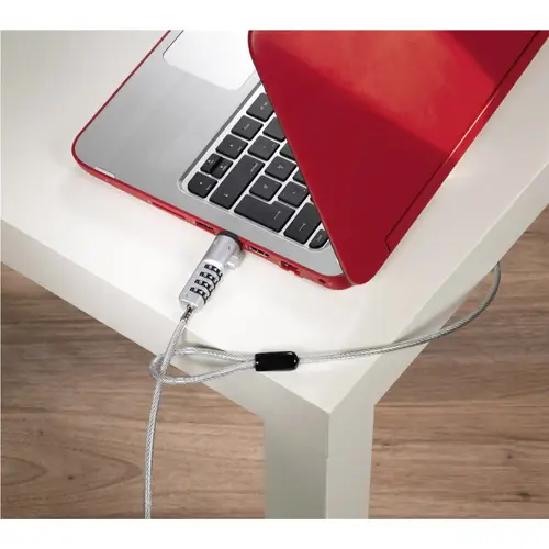 Hama Laptop Schloss Zahlenschloss 40mm USB-Notebookschloss mit Zahlenkombination Hama Laptop Schloss Zahlenschloss 40mm USB-Notebookschloss mit Zahlenkombination